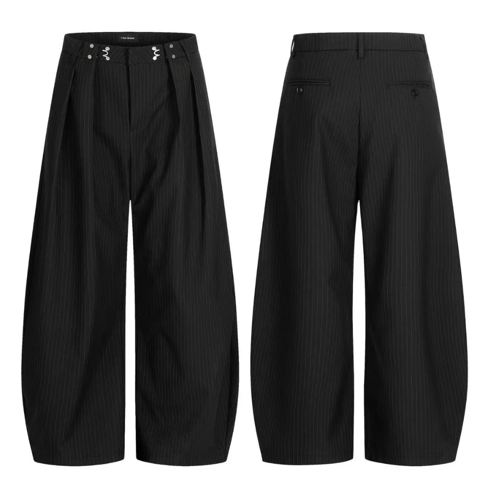 Black Wide Leg old money Pants