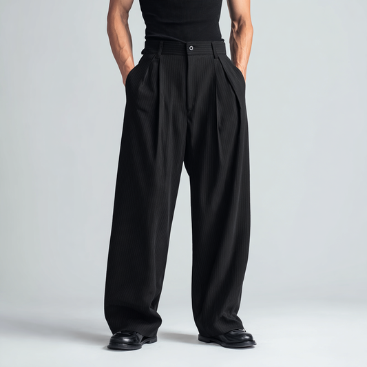 Black Wide Leg old money Pants